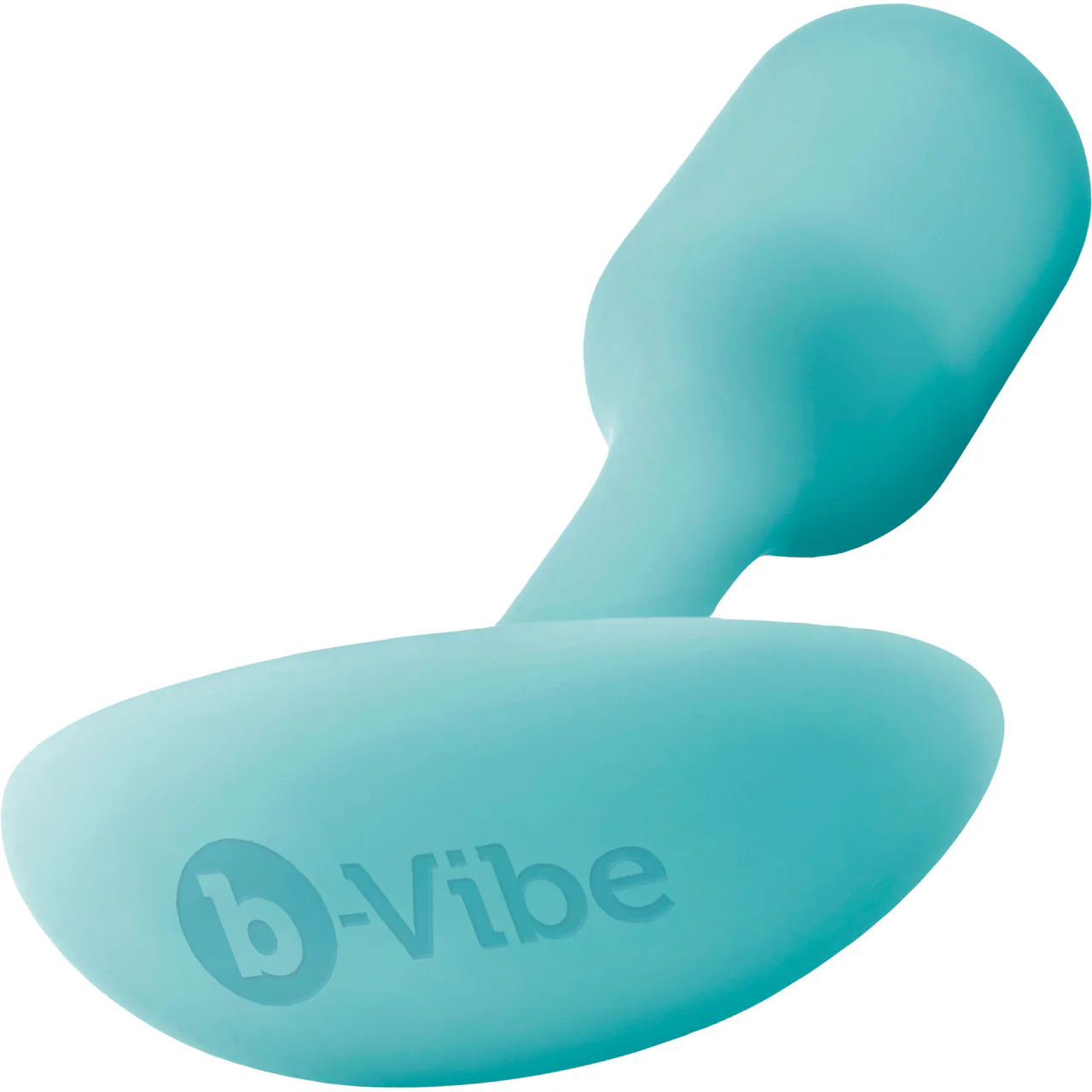 b-Vibe Snug Plug 1 Small Silicone Weighted Butt Plug - Mint - Image 3