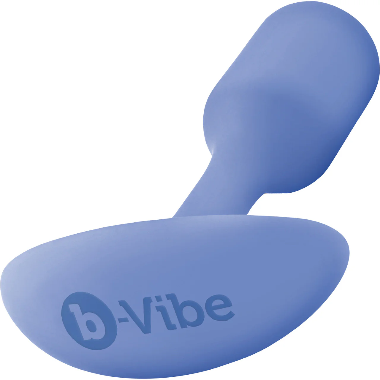 b-Vibe Snug Plug 1 Small Silicone Weighted Butt Plug - Violet - Image 4