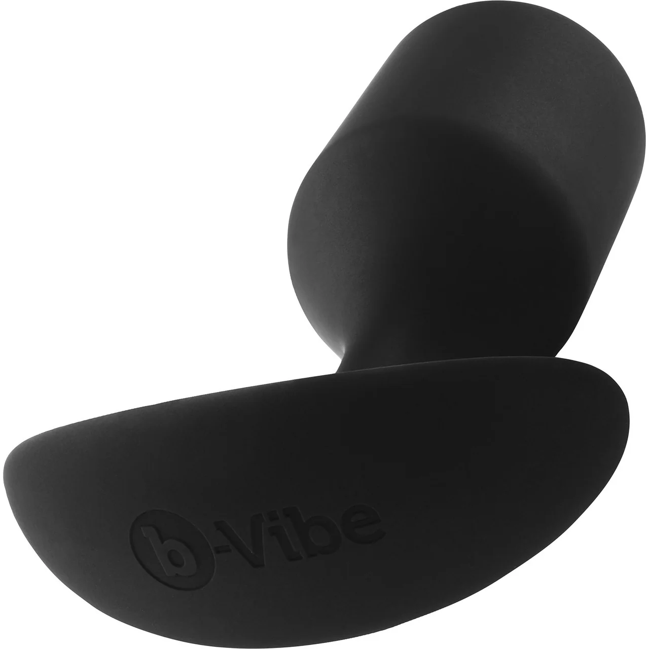 b-Vibe Snug Plug 4 Extra-Large Silicone Weighted Butt Plug - Black - Image 3