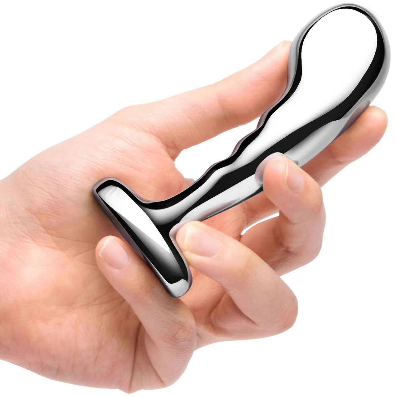 b-Vibe Stainless Steel 3-Piece P-Spot Training Set - Image 8