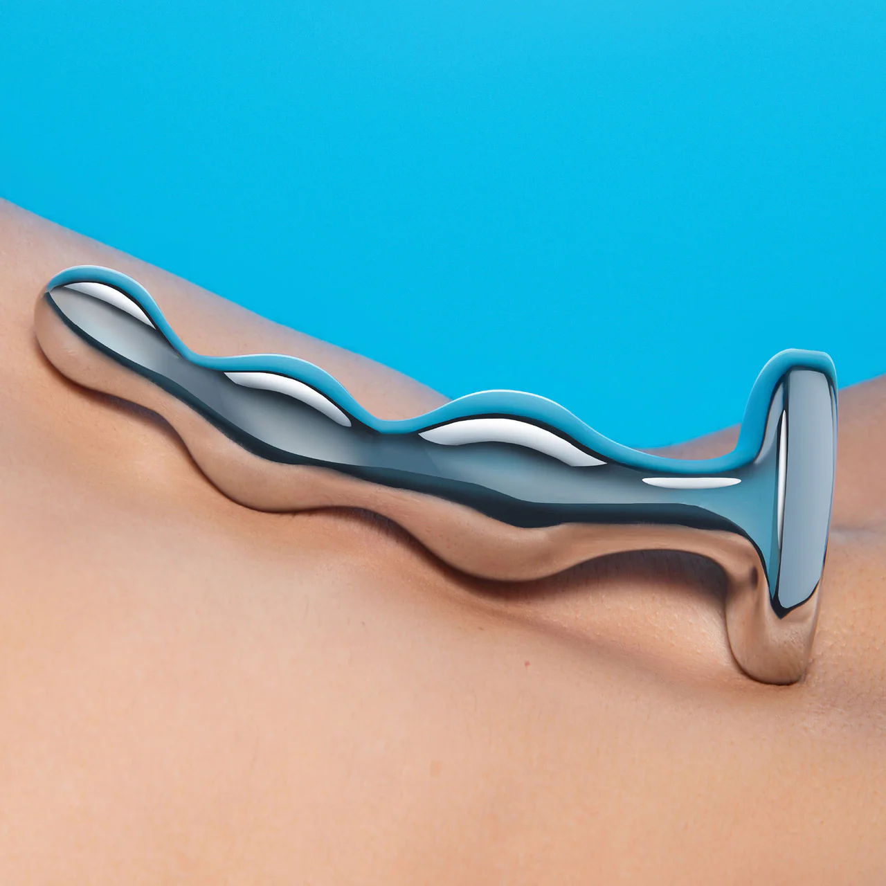 b-Vibe Stainless Steel Anal Beads - Image 12