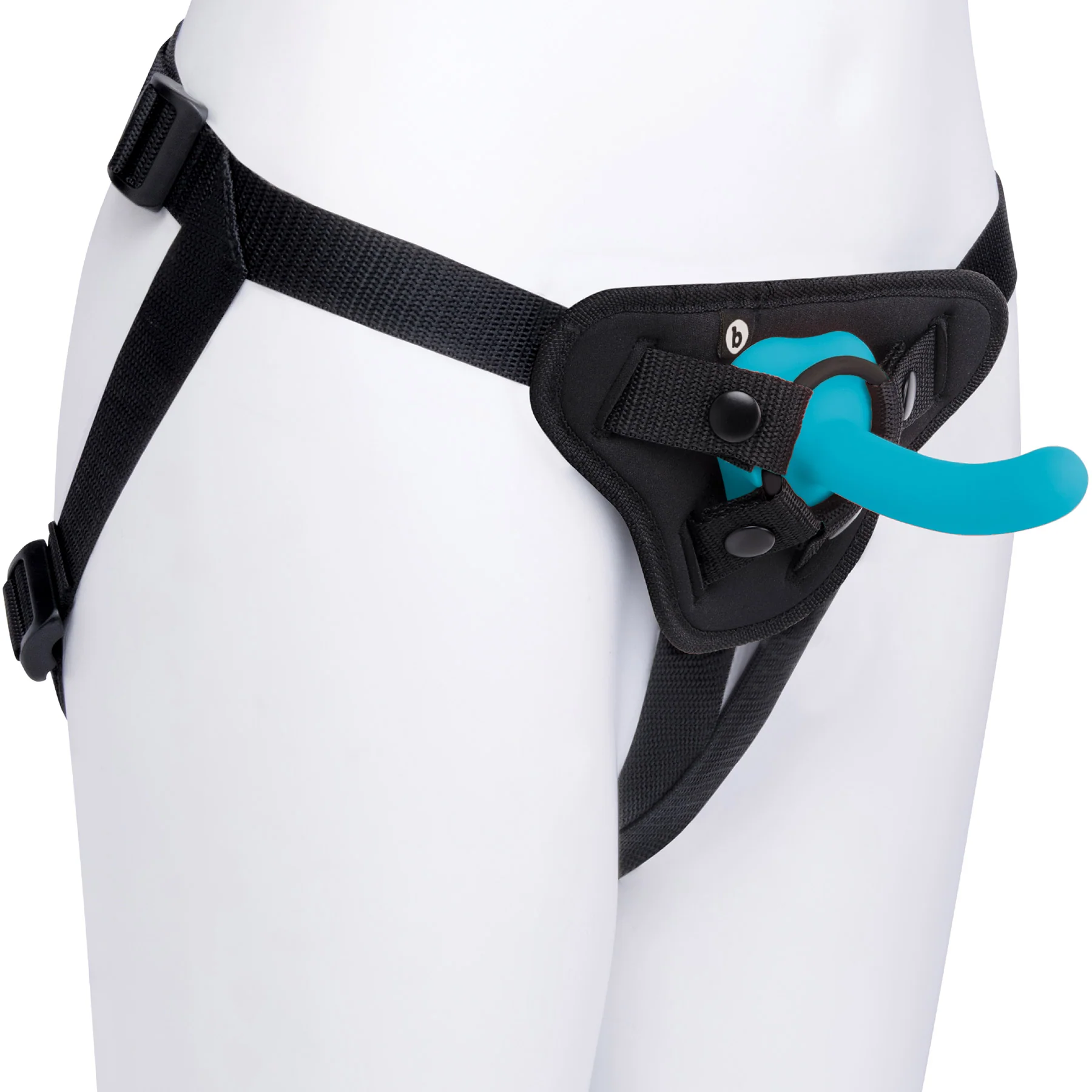 b-Vibe Strap-It-On 8 Piece Anal Training Kit With Harness - Image 3