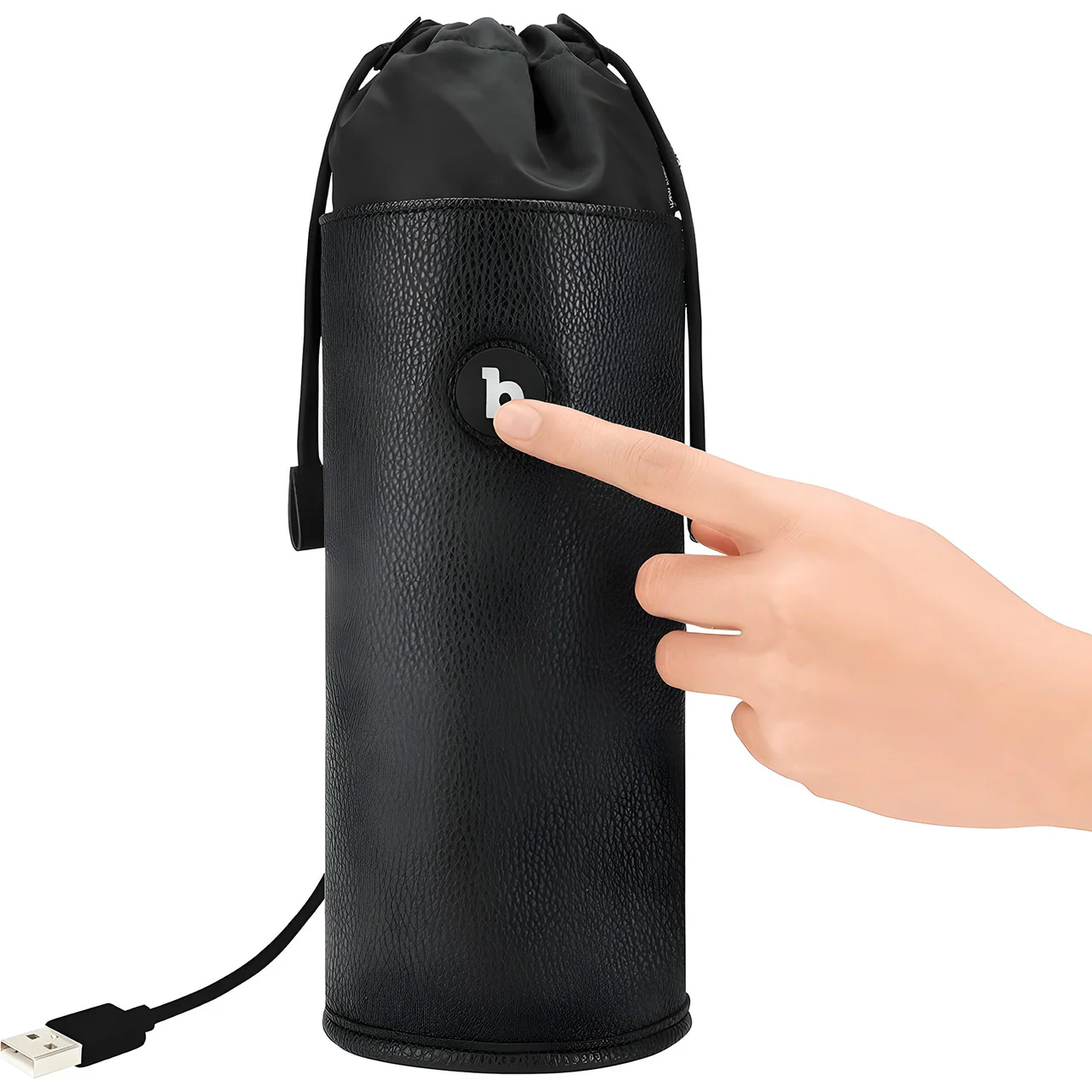 b-Vibe UV Sterilizer Pouch - Black - Image 6