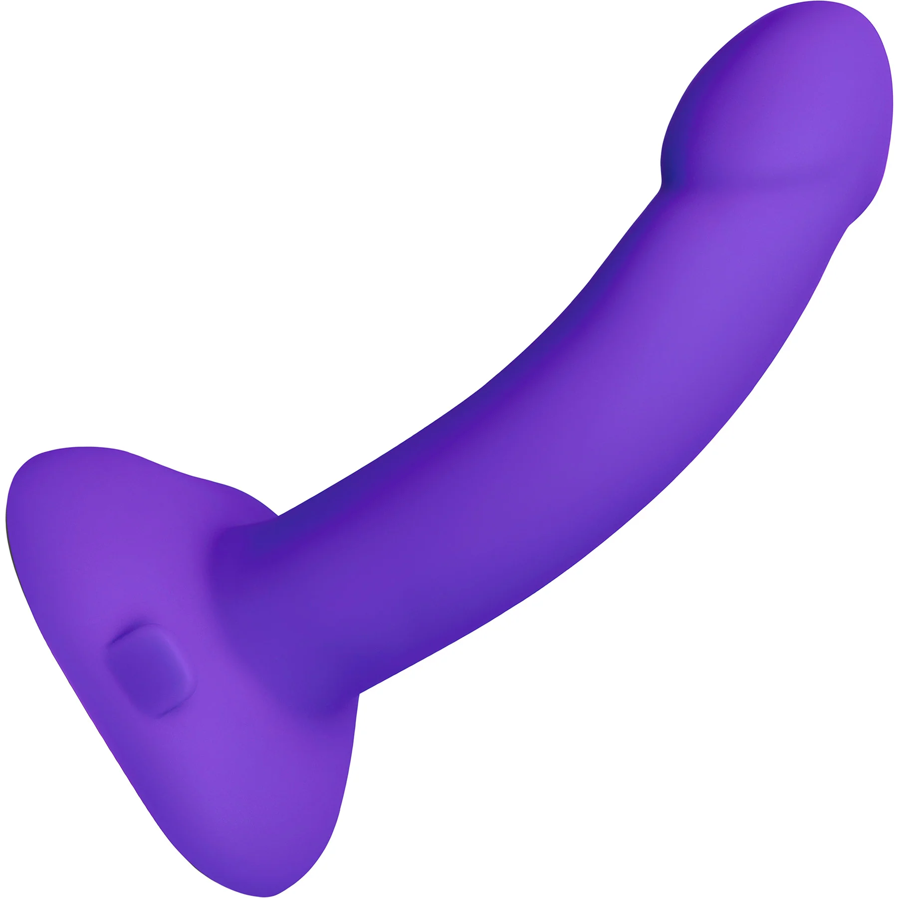 b-Vibe Vibrating Curved Silicone Dildo Strap-On Kit - Image 6
