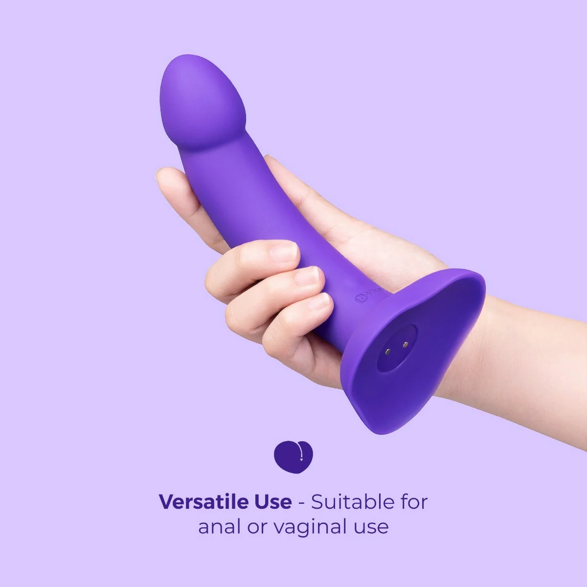 b-Vibe Vibrating Curved Silicone Dildo Strap-On Kit - Image 7