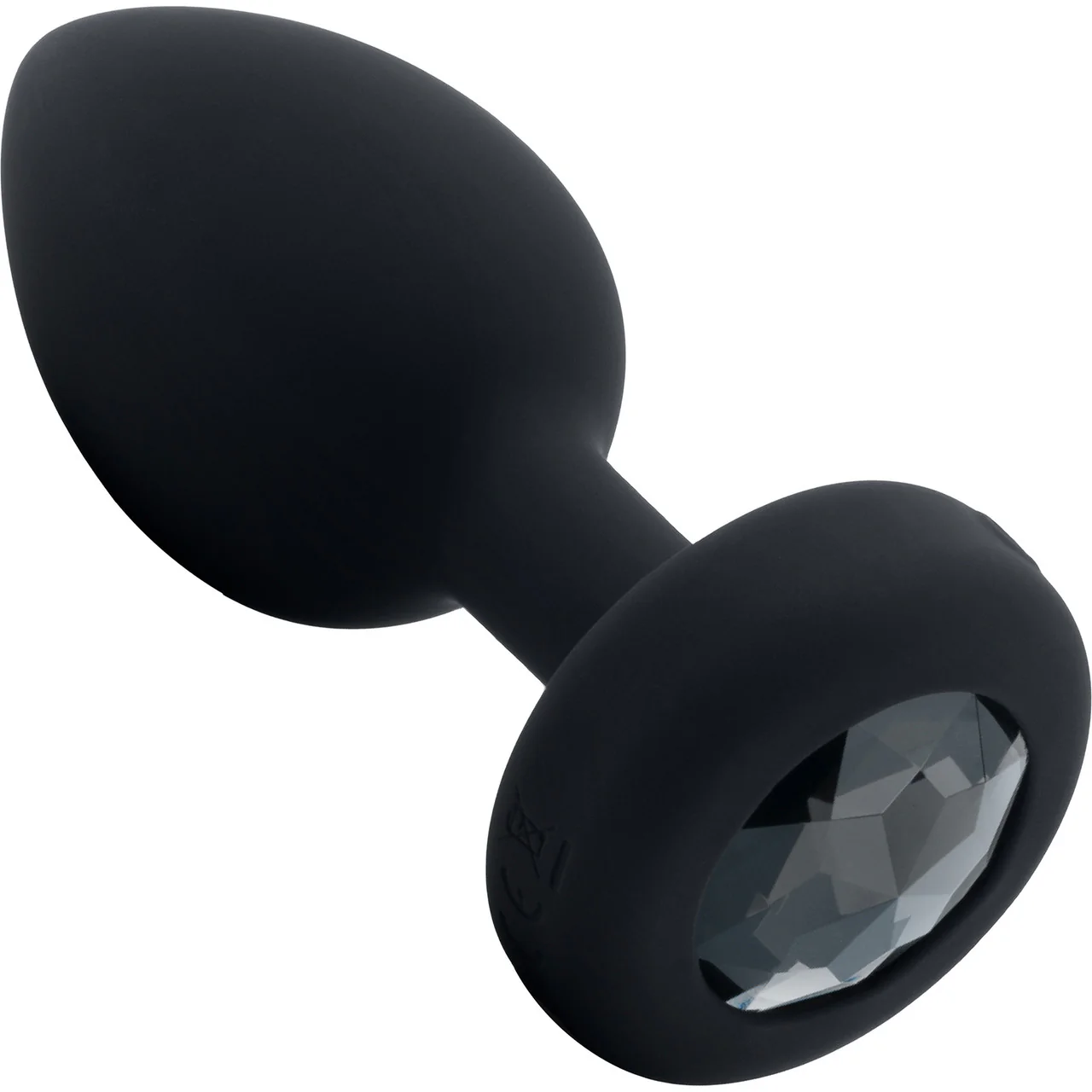 b-Vibe Vibrating Jewel Plug M/L Remote Control Silicone Anal Toy - Black - Image 3