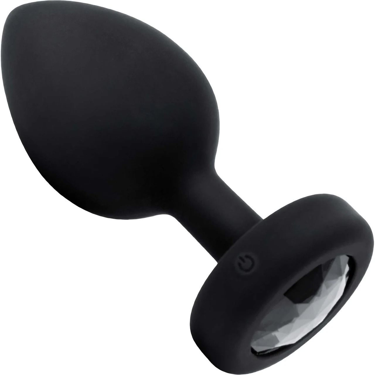 b-Vibe Vibrating Jewel Plug XXL Remote Control Silicone Anal Toy - Black - Image 3