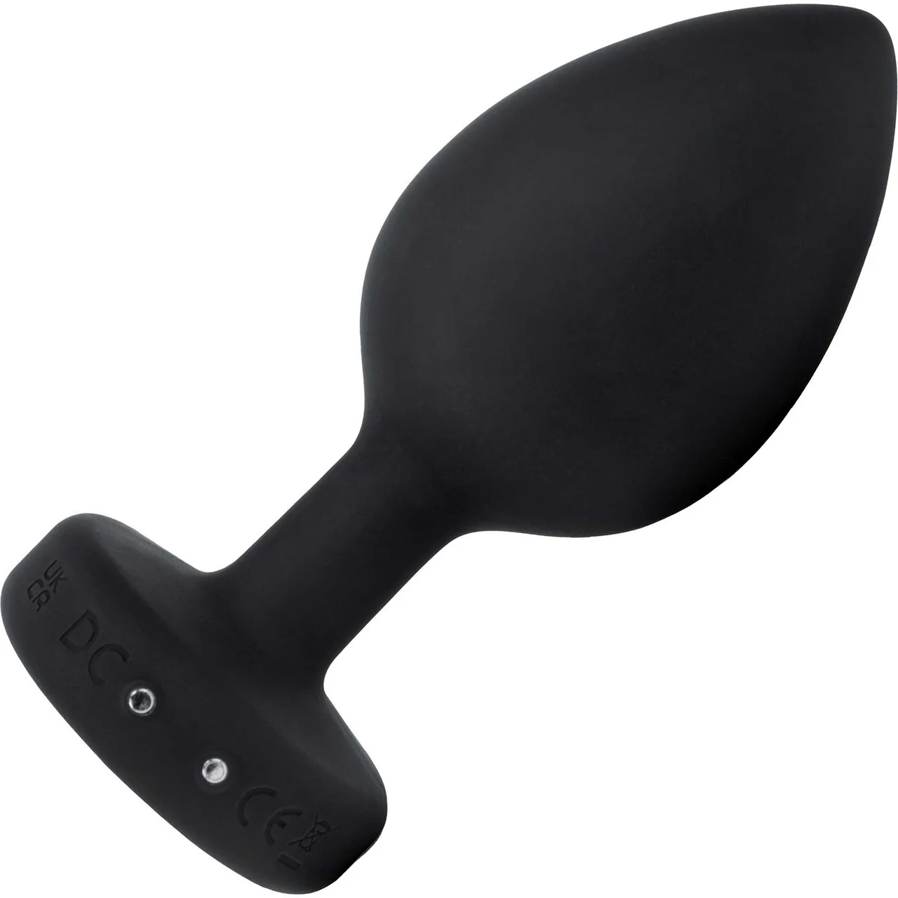 b-Vibe Vibrating Jewel Plug XXL Remote Control Silicone Anal Toy - Black - Image 6