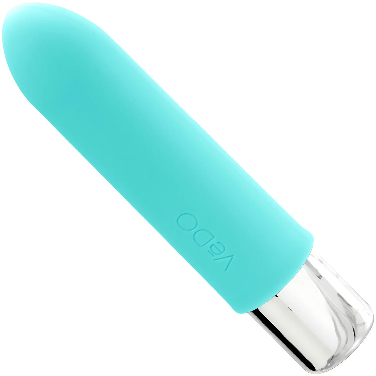 BAM MINI Rechargeable Bullet Silicone Vibrator by VeDO - Turquoise - Image 2