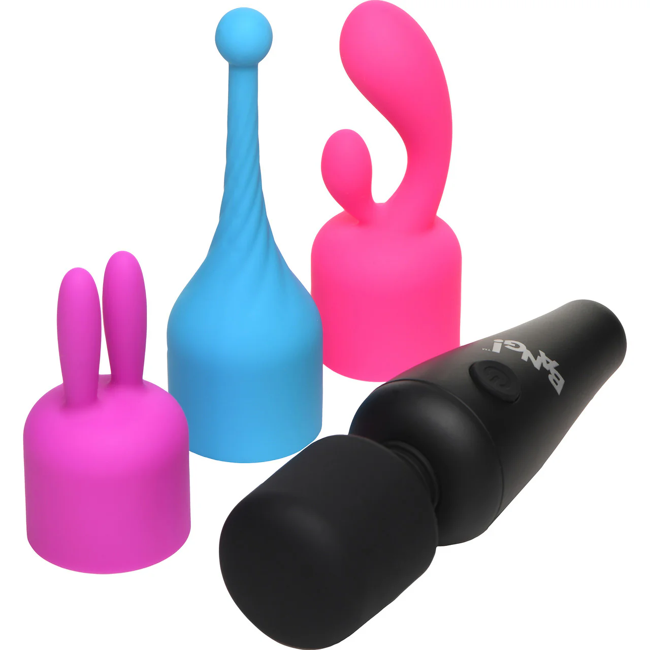 BANG! 10X Rechargeable Mini Wand With 3 Silicone Attachments - Image 9