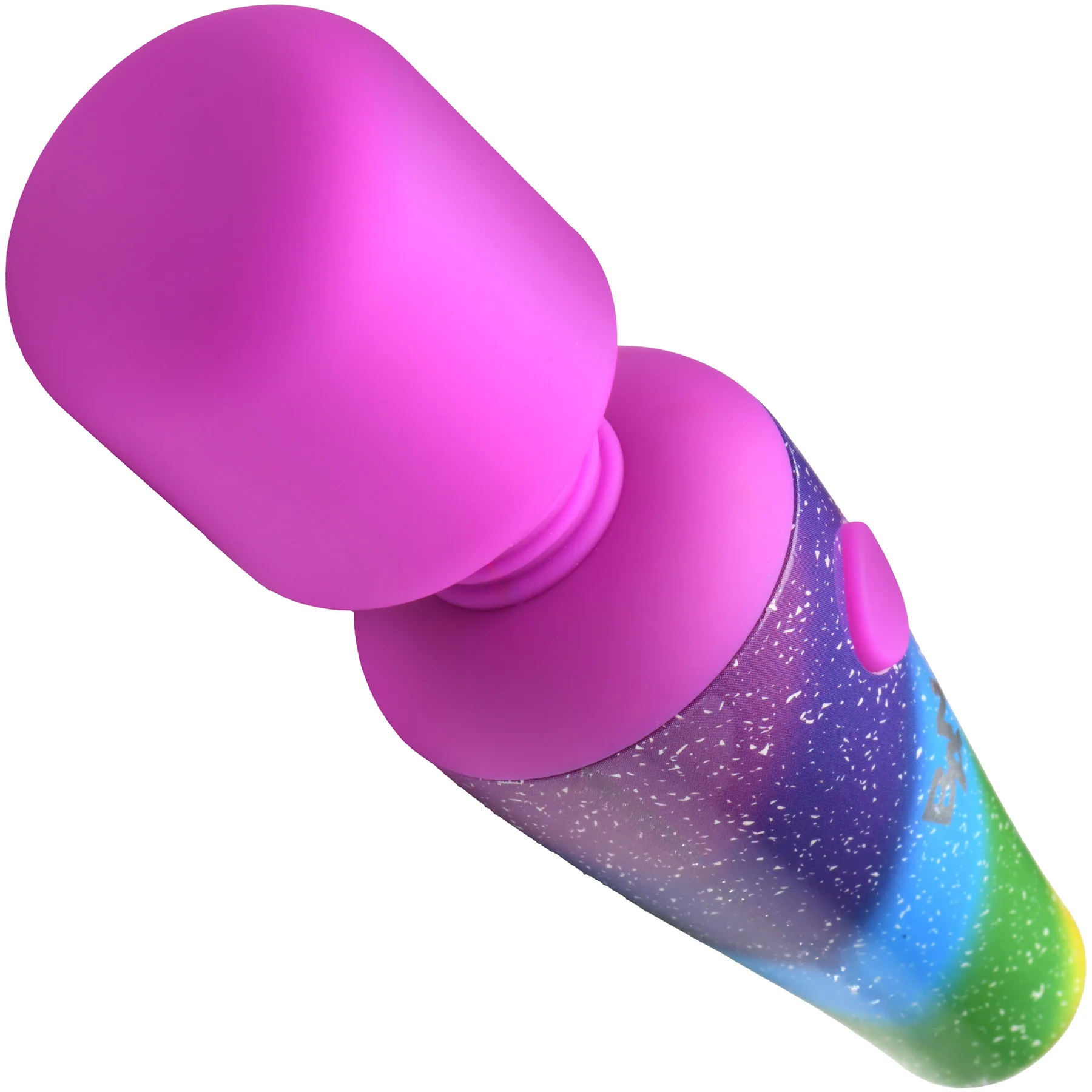 Bang! Rainbow Mini Wand Rechargeable Silicone Vibrator - Image 4
