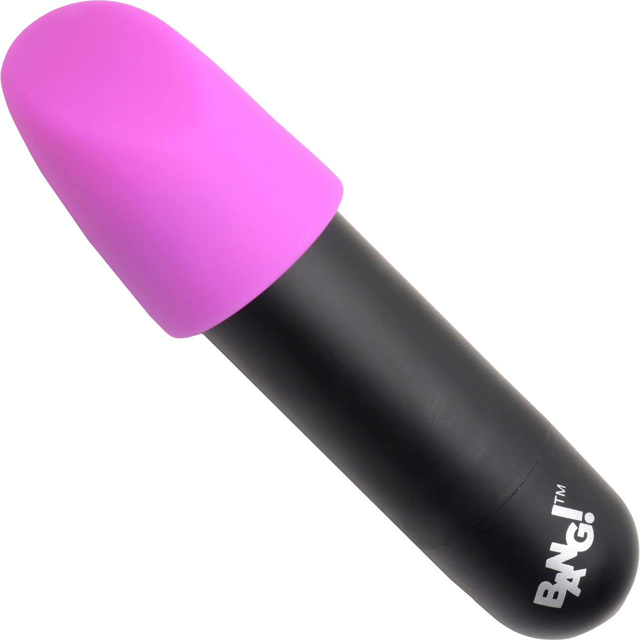 BANG! Rechargeable Waterproof Bullet Vibrator With 4 Silicone Attachments - Image 3