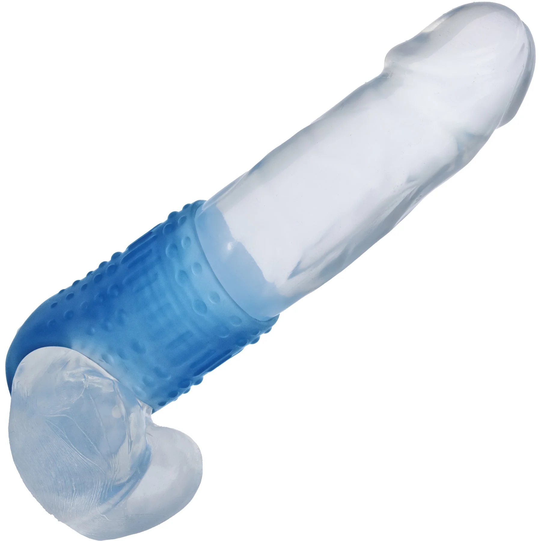 Basic Essentials® Liquid Silicone Pleasure Enhancer Penis Sleeve By CalExotics - Image 3