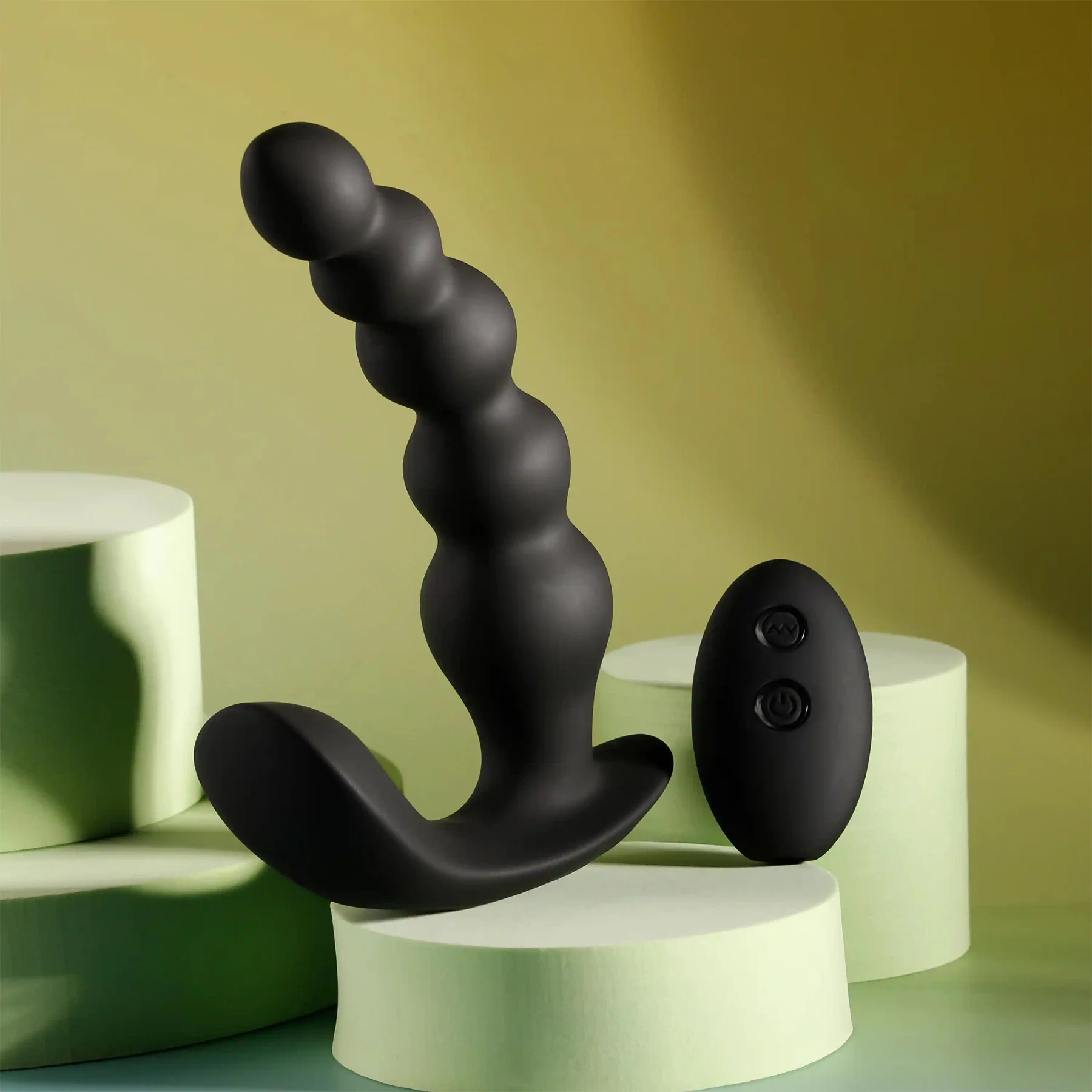 Bead Me Up Rechargeable Silicone Vibrating Anal Beads With Remote By Evolved Novelties - Image 10