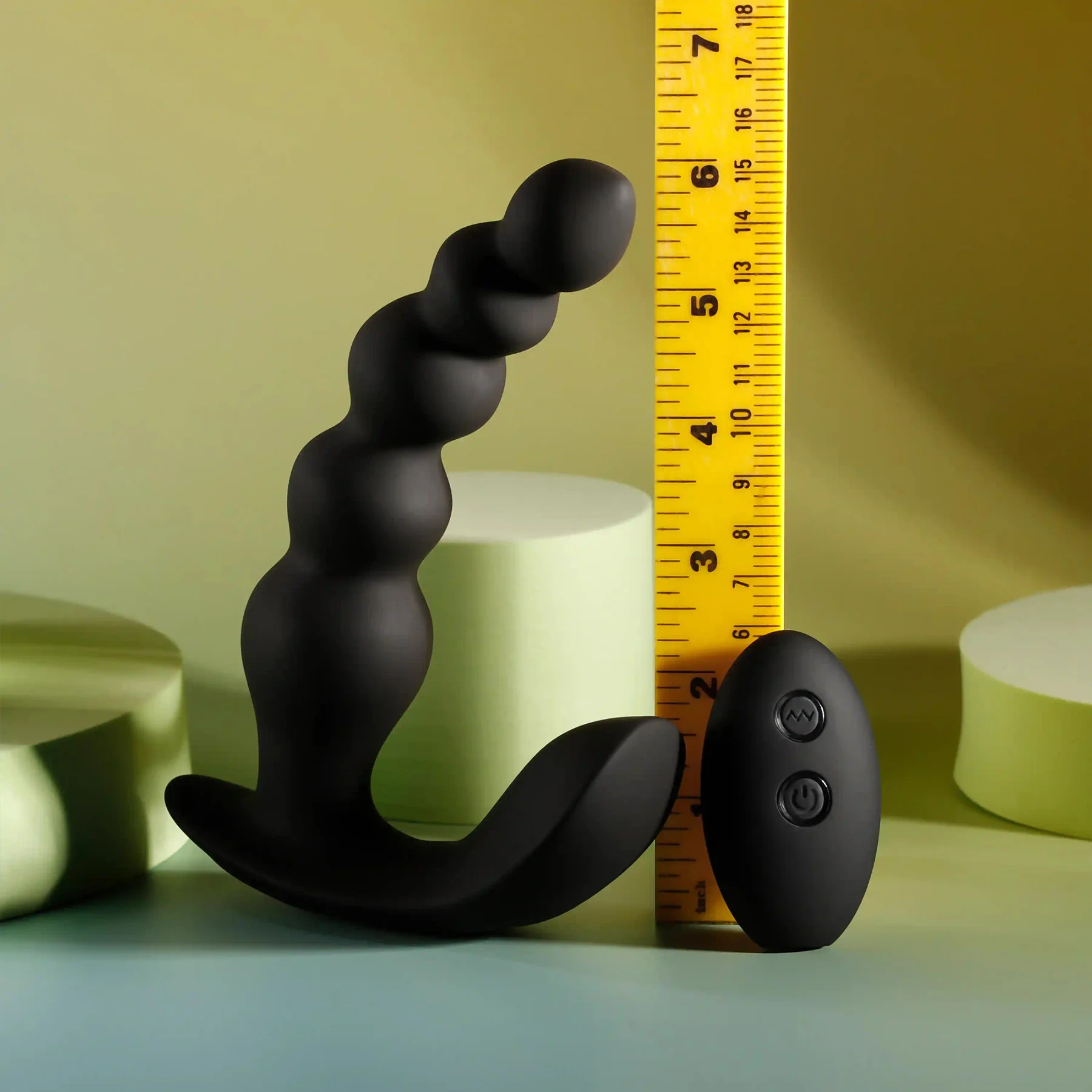 Bead Me Up Rechargeable Silicone Vibrating Anal Beads With Remote By Evolved Novelties - Image 12