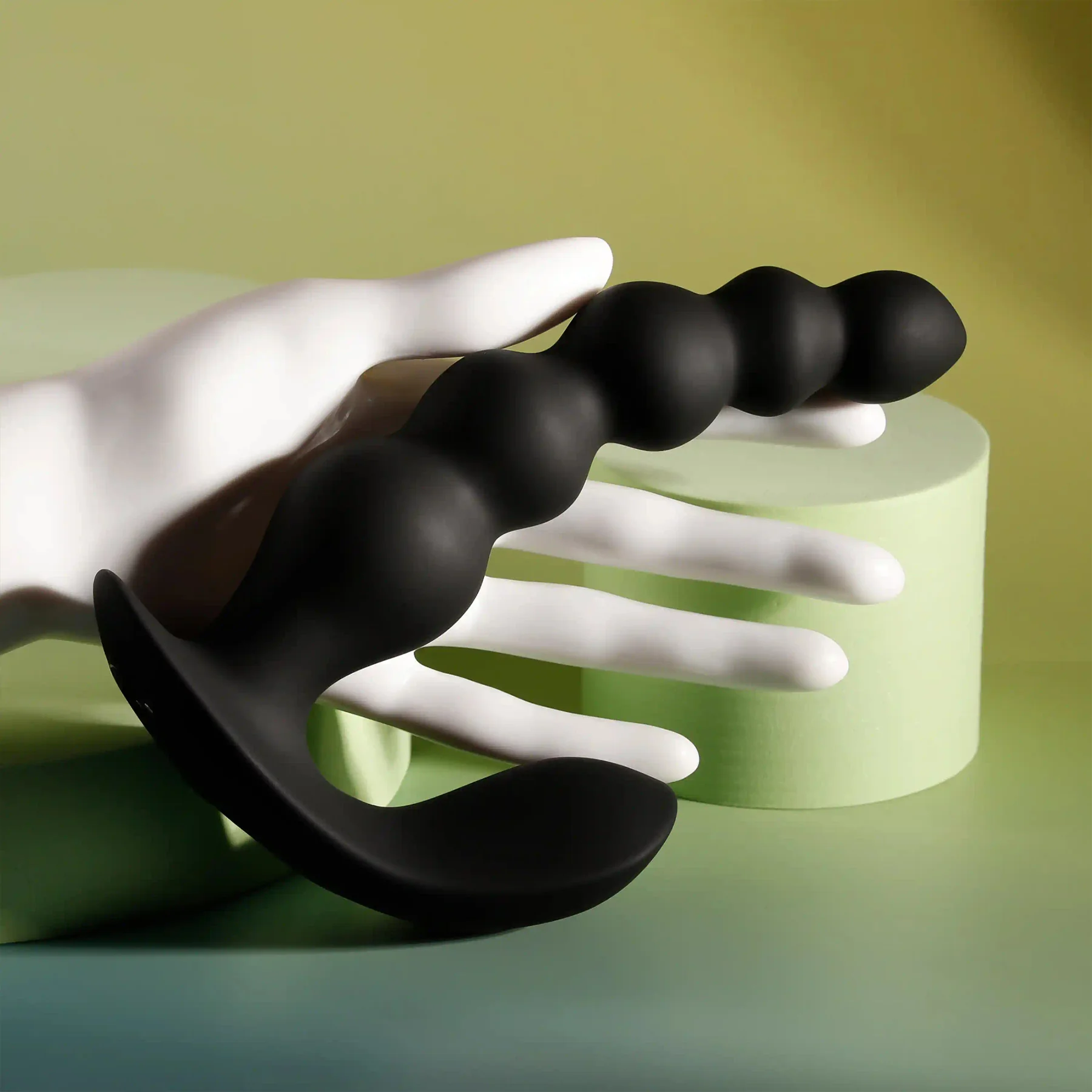 Bead Me Up Rechargeable Silicone Vibrating Anal Beads With Remote By Evolved Novelties - Image 4