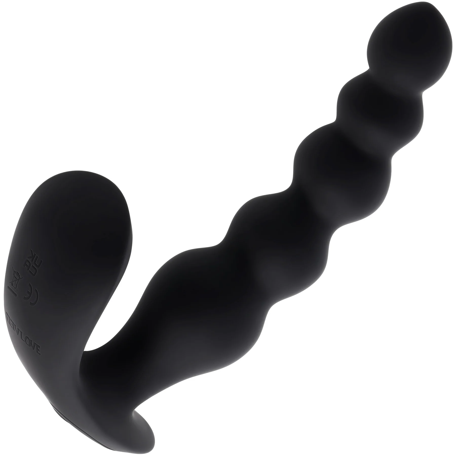Bead Me Up Rechargeable Silicone Vibrating Anal Beads With Remote By Evolved Novelties - Image 5