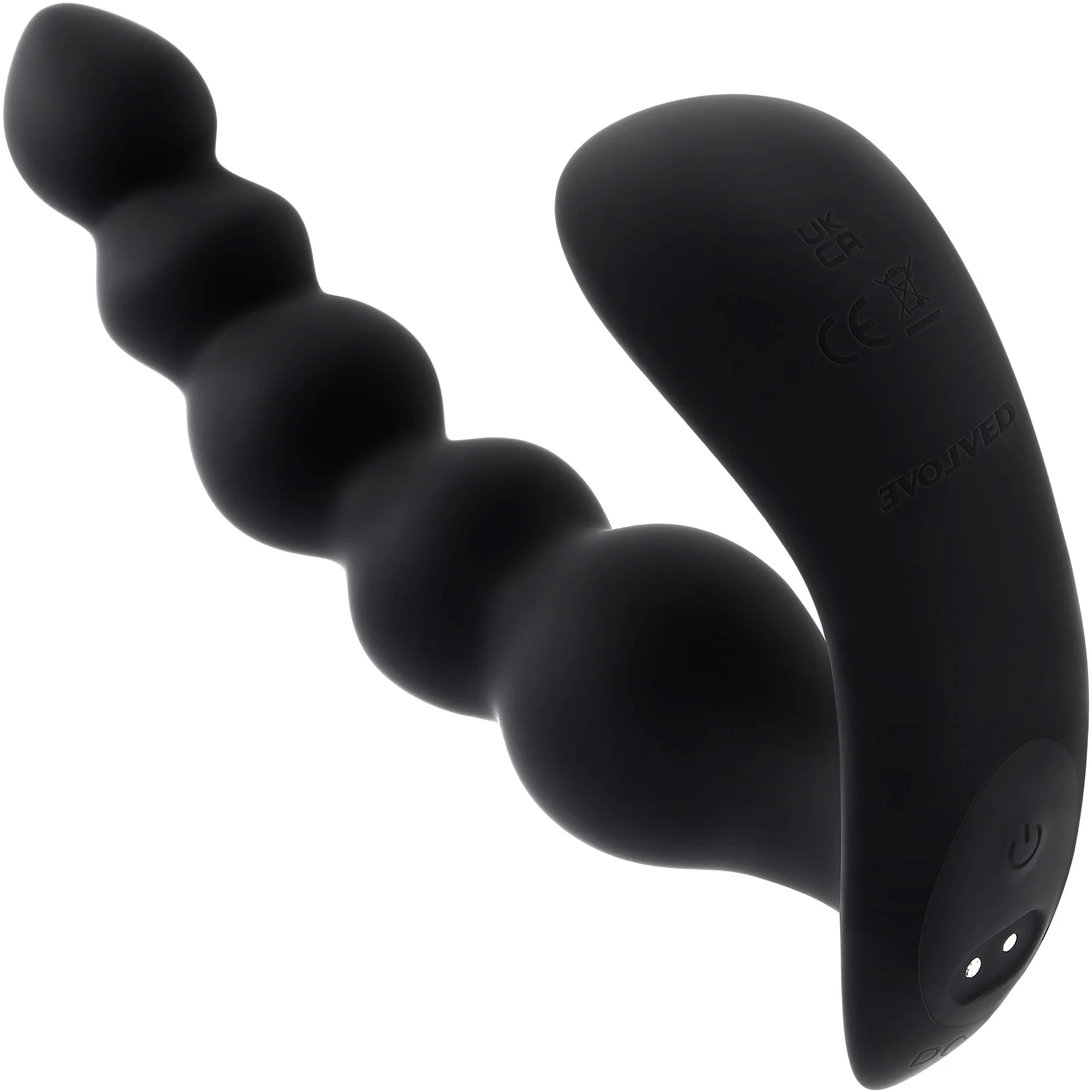 Bead Me Up Rechargeable Silicone Vibrating Anal Beads With Remote By Evolved Novelties - Image 7