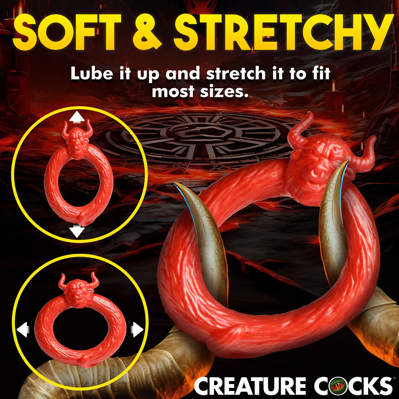 Beast Mode Silicone Cock Ring By Creature Cocks - Image 10