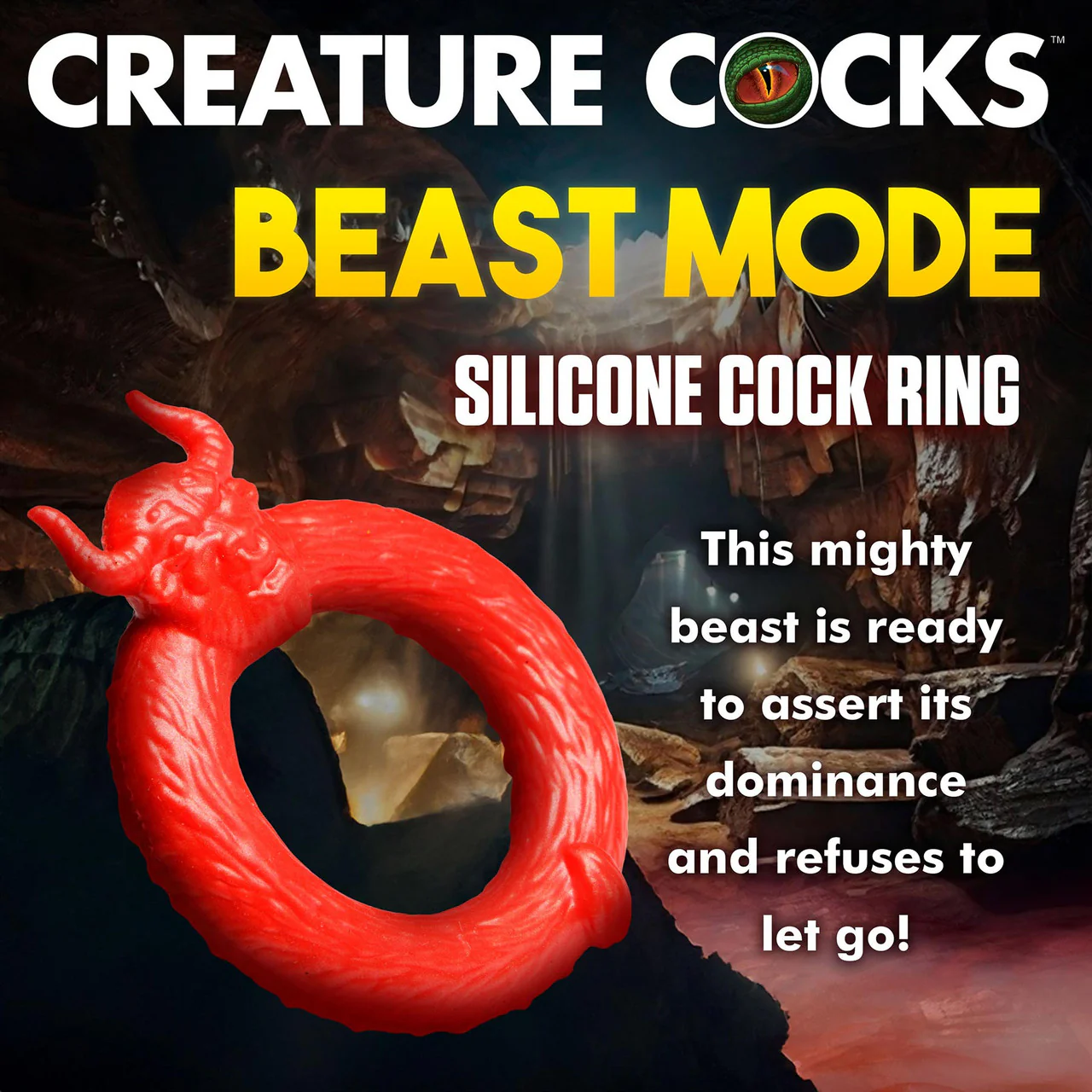 Beast Mode Silicone Cock Ring By Creature Cocks - Image 11