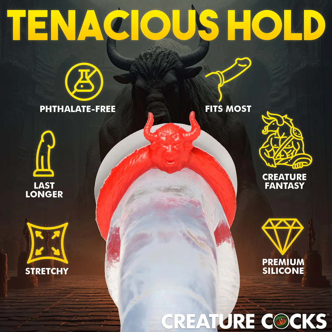 Beast Mode Silicone Cock Ring By Creature Cocks - Image 8