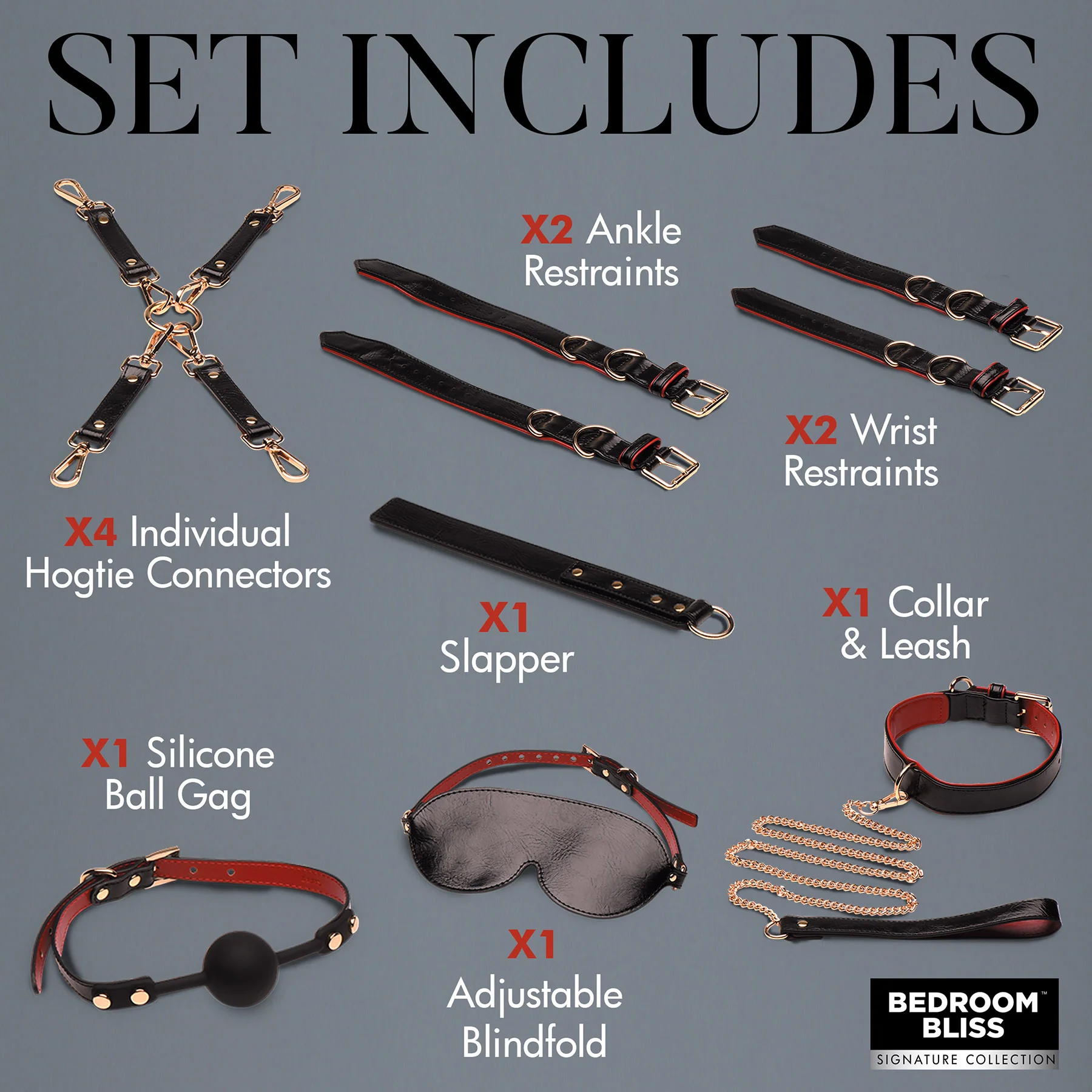 Bedroom Bliss Lover's Deluxe Bondage Set - Image 4