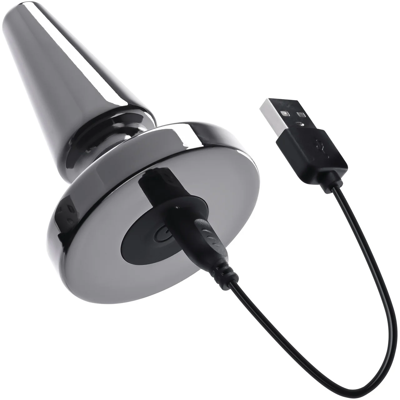 Beginner Metal Plug Rechargeable Vibrating Butt Plug By Evolved Novelties - Image 8