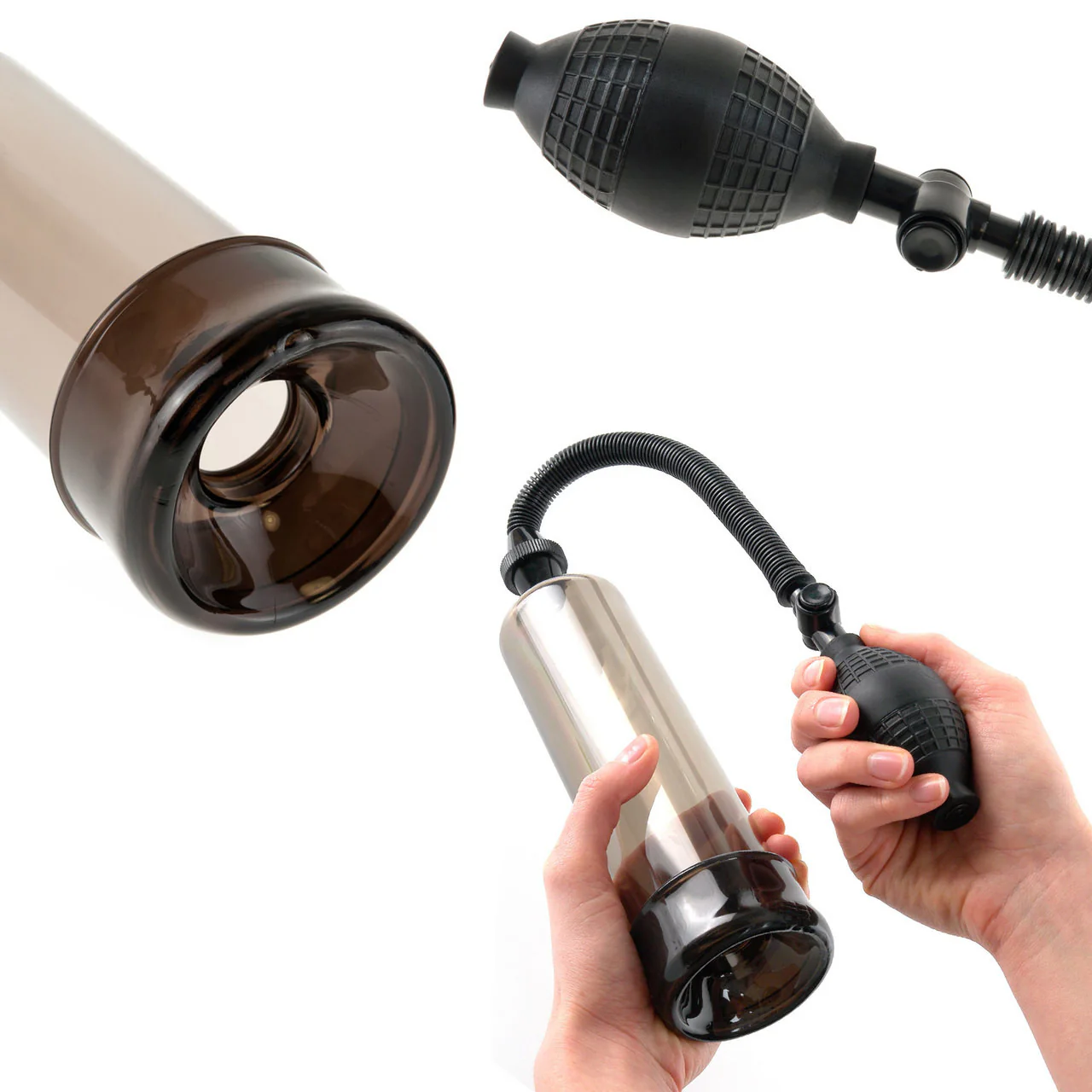 Beginner's Power Pump - Penis Pump by Pump Worx - Black - Image 4