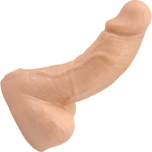 BIG Daddy Dallas XL 9" Platinum Silicone Realistic Dildo By Dee's Big Daddies - Vanilla - Image 11