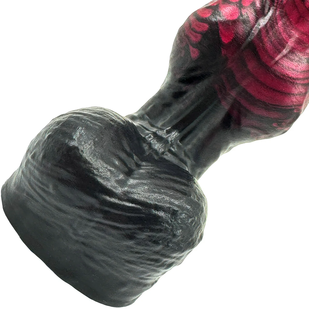 BIG Daddy Dane Werewolf Knot Large 7.75" Platinum Silicone Dildo By Dee's Big Daddies - Hellboy - Image 6