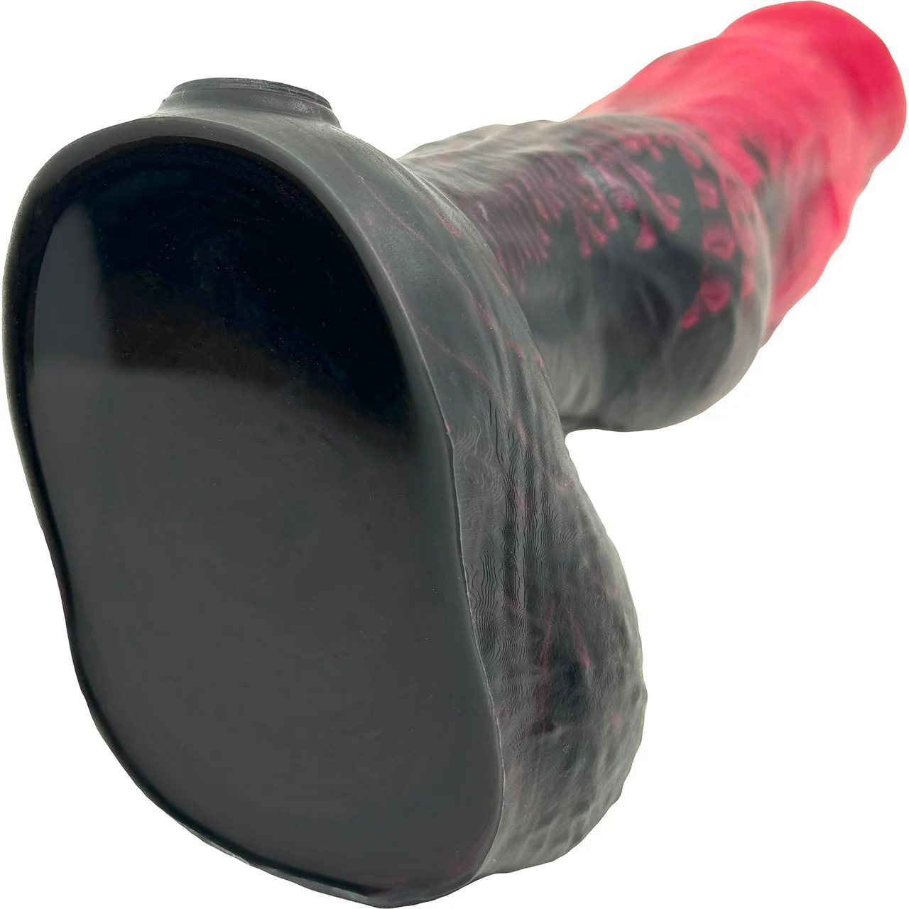 BIG Daddy Dane Werewolf Knot XL 9.25" Platinum Silicone Dildo By Dee's Big Daddies - Hellboy - Image 7