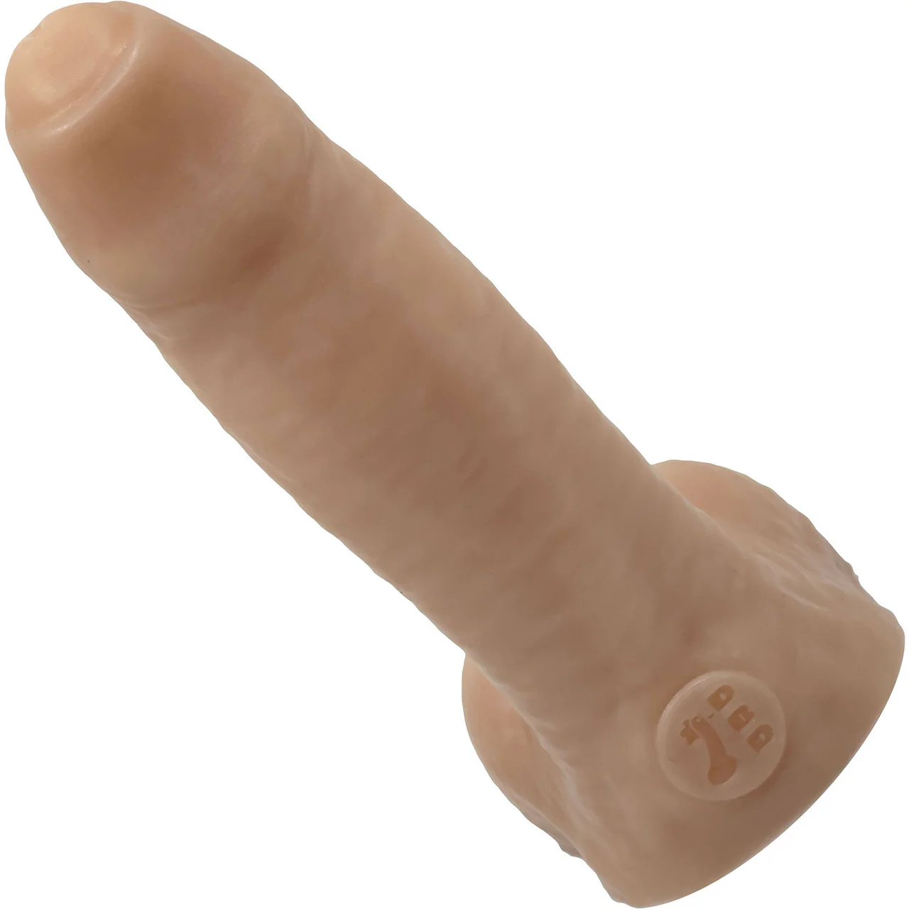 BIG Daddy Danny Uncut Large 6.5" Platinum Silicone Realistic Dildo With Balls By Dee's Big Daddies - Vanilla - Image 4