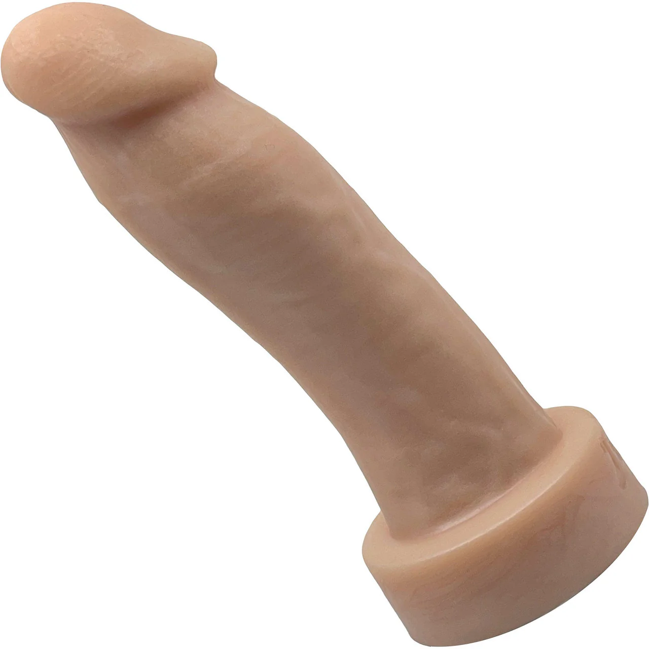 BIG Daddy Duncan XL 9" Platinum Silicone Realistic Dildo By Dee's Big Daddies - Vanilla - Image 2