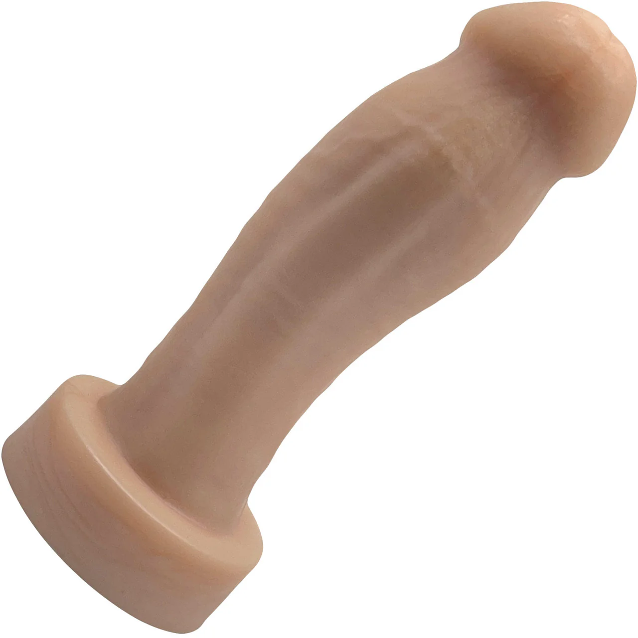 BIG Daddy Duncan XL 9" Platinum Silicone Realistic Dildo By Dee's Big Daddies - Vanilla - Image 3