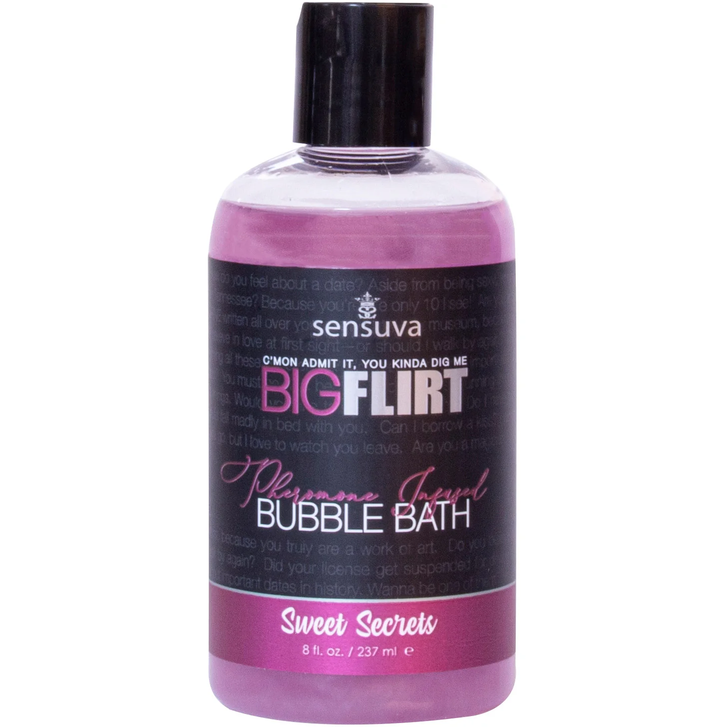 Big Flirt Pheromone Infused Bubble Bath By Sensuva 8 fl oz - Image 7