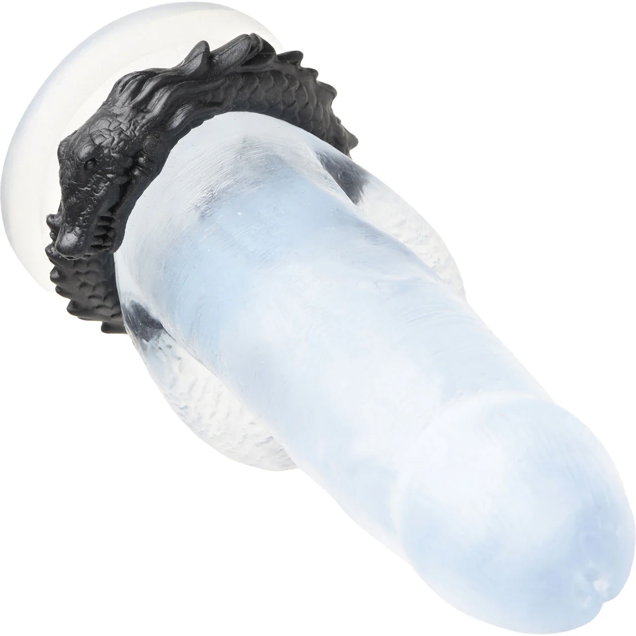 Black Caiman Silicone Cock Ring By Creature Cocks - Image 9