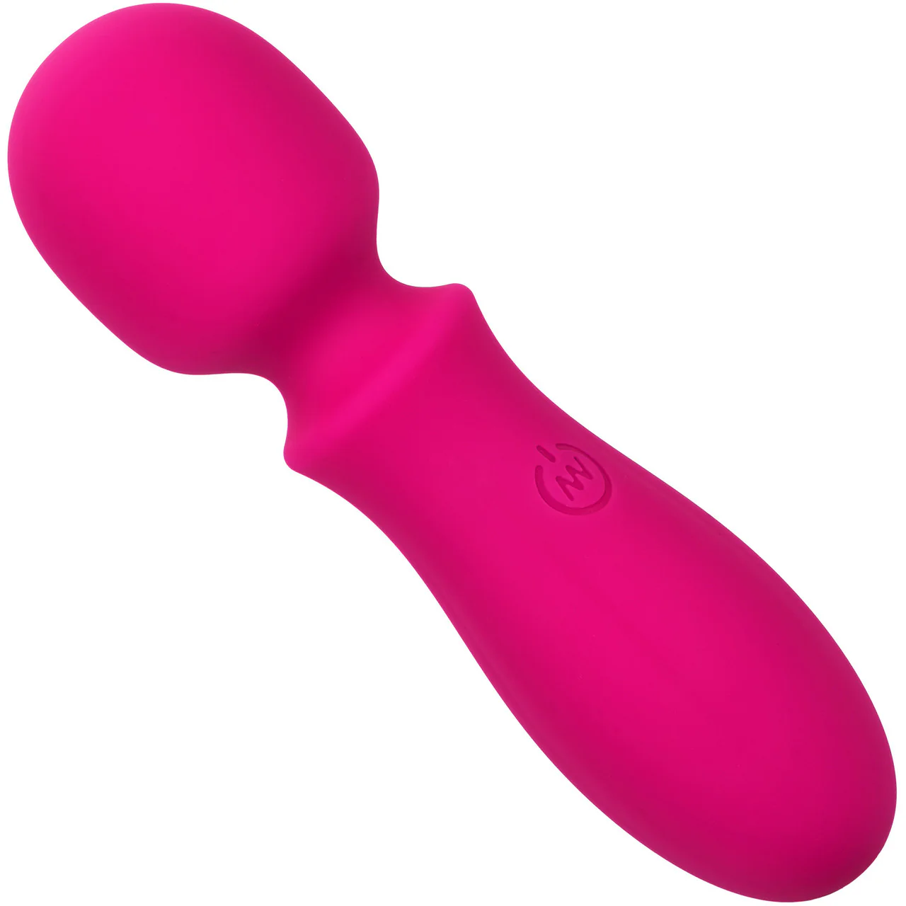 Bliss Liquid Silicone Mini Wand Rechargeable Waterproof Vibrator - Pink - Image 4