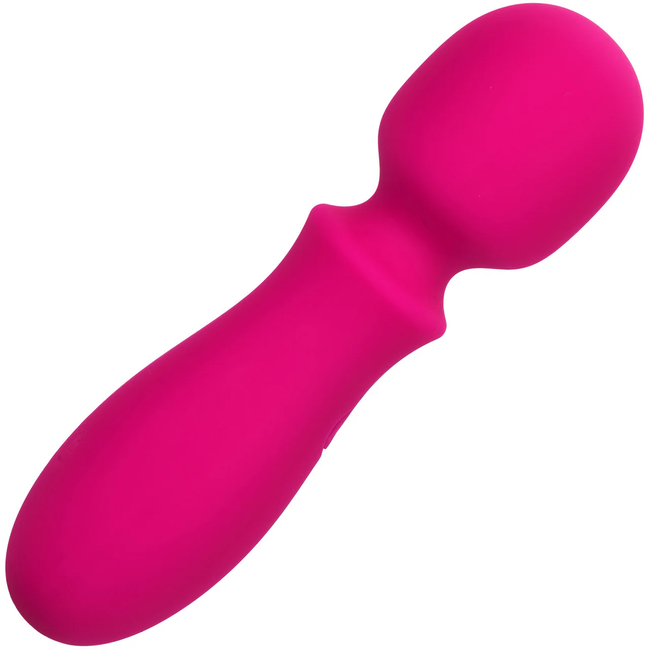 Bliss Liquid Silicone Mini Wand Rechargeable Waterproof Vibrator - Pink - Image 5