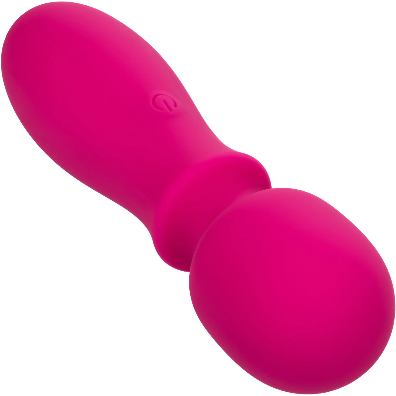 Bliss Liquid Silicone Mini Wand Rechargeable Waterproof Vibrator - Pink - Image 6