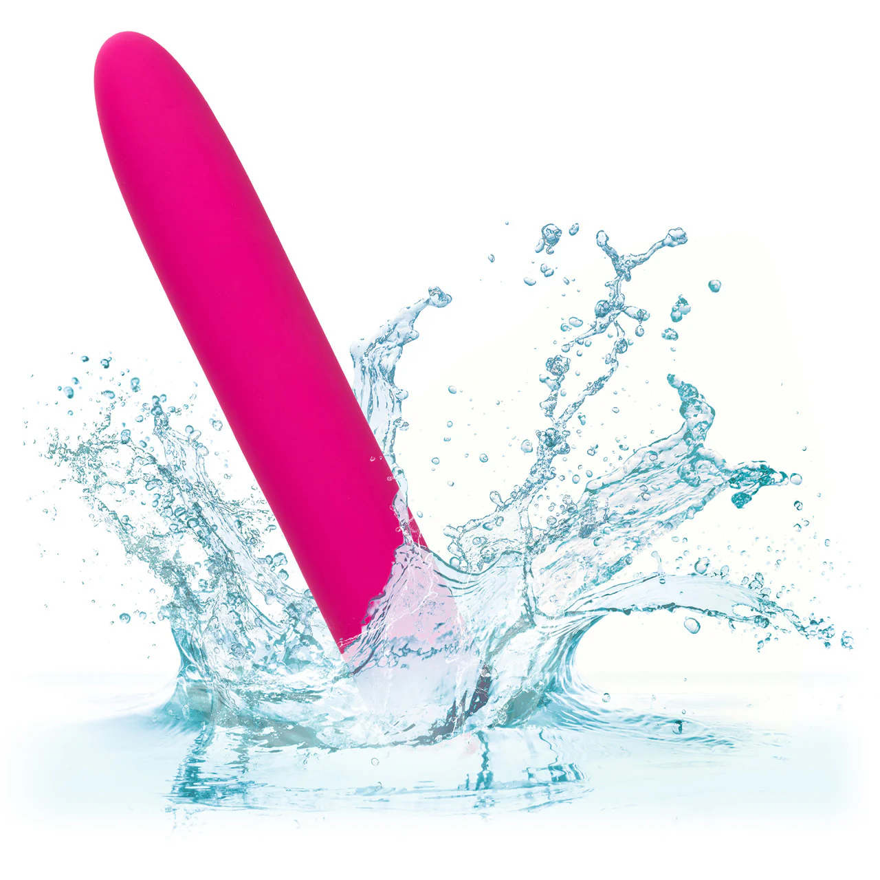 Bliss Liquid Silicone Rechargeable Waterproof Vibrator - Pink - Image 6