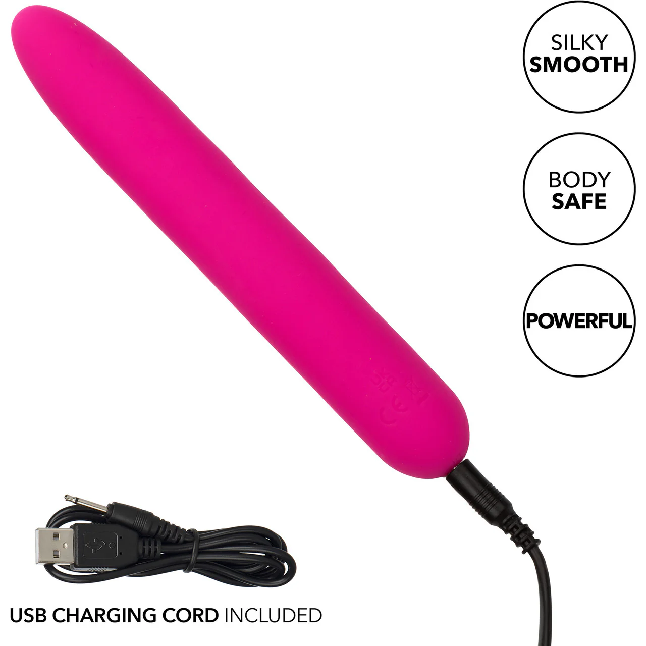 Bliss Liquid Silicone Rechargeable Waterproof Vibrator - Pink - Image 8