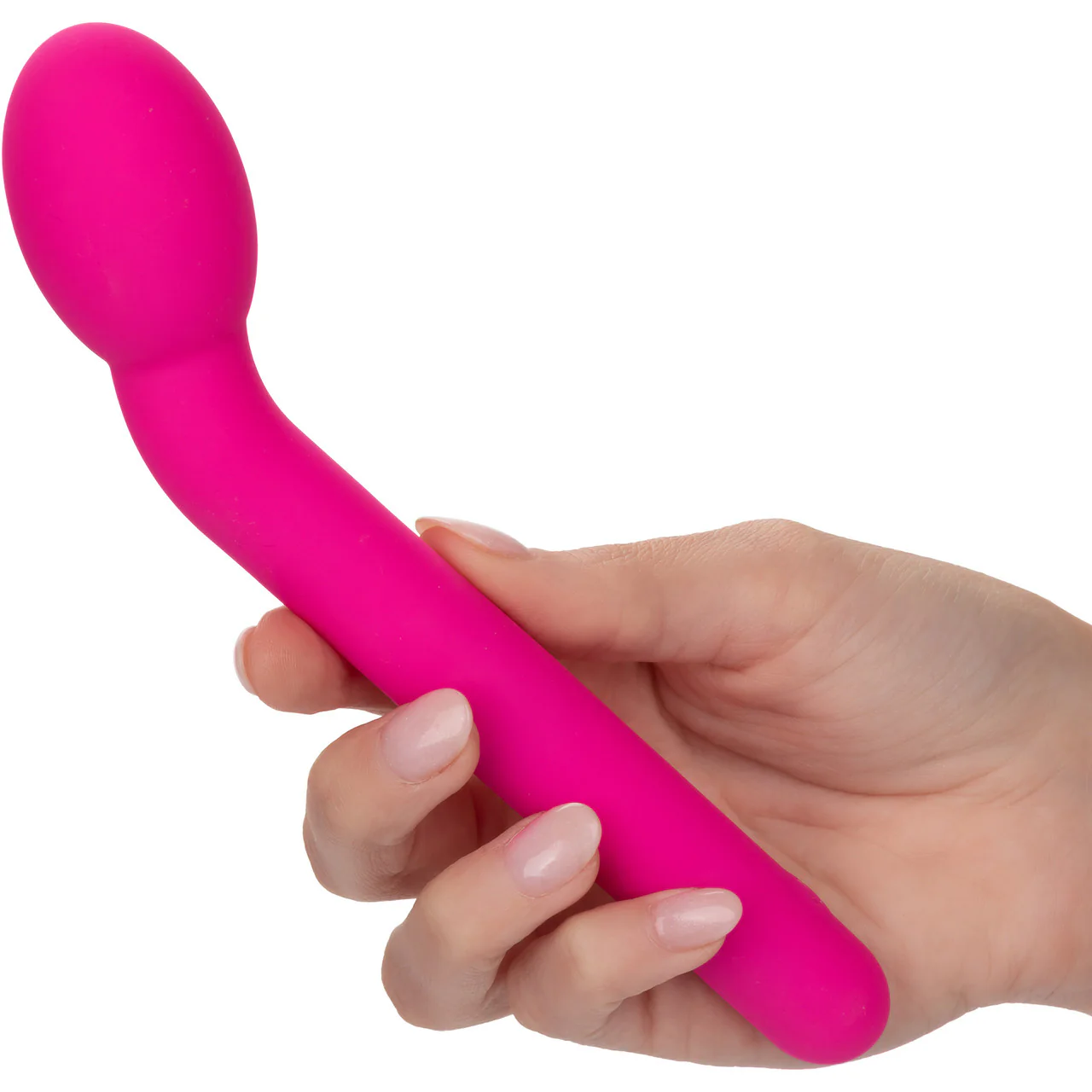 Bliss Liquid Silicone Tulip Rechargeable Waterproof G-Spot Vibrator - Pink - Image 2