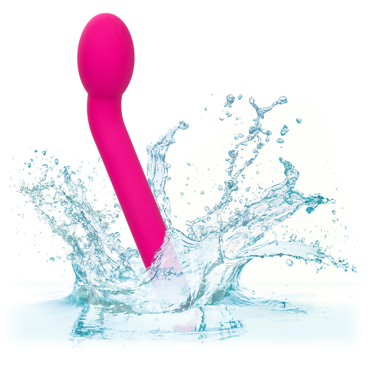 Bliss Liquid Silicone Tulip Rechargeable Waterproof G-Spot Vibrator - Pink - Image 7