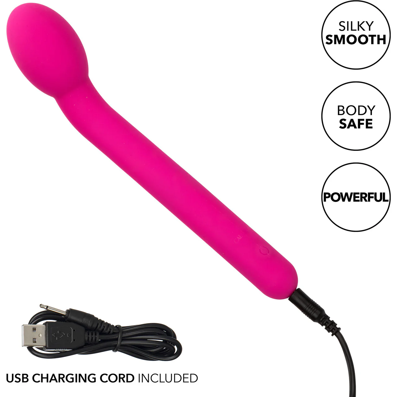 Bliss Liquid Silicone Tulip Rechargeable Waterproof G-Spot Vibrator - Pink - Image 9