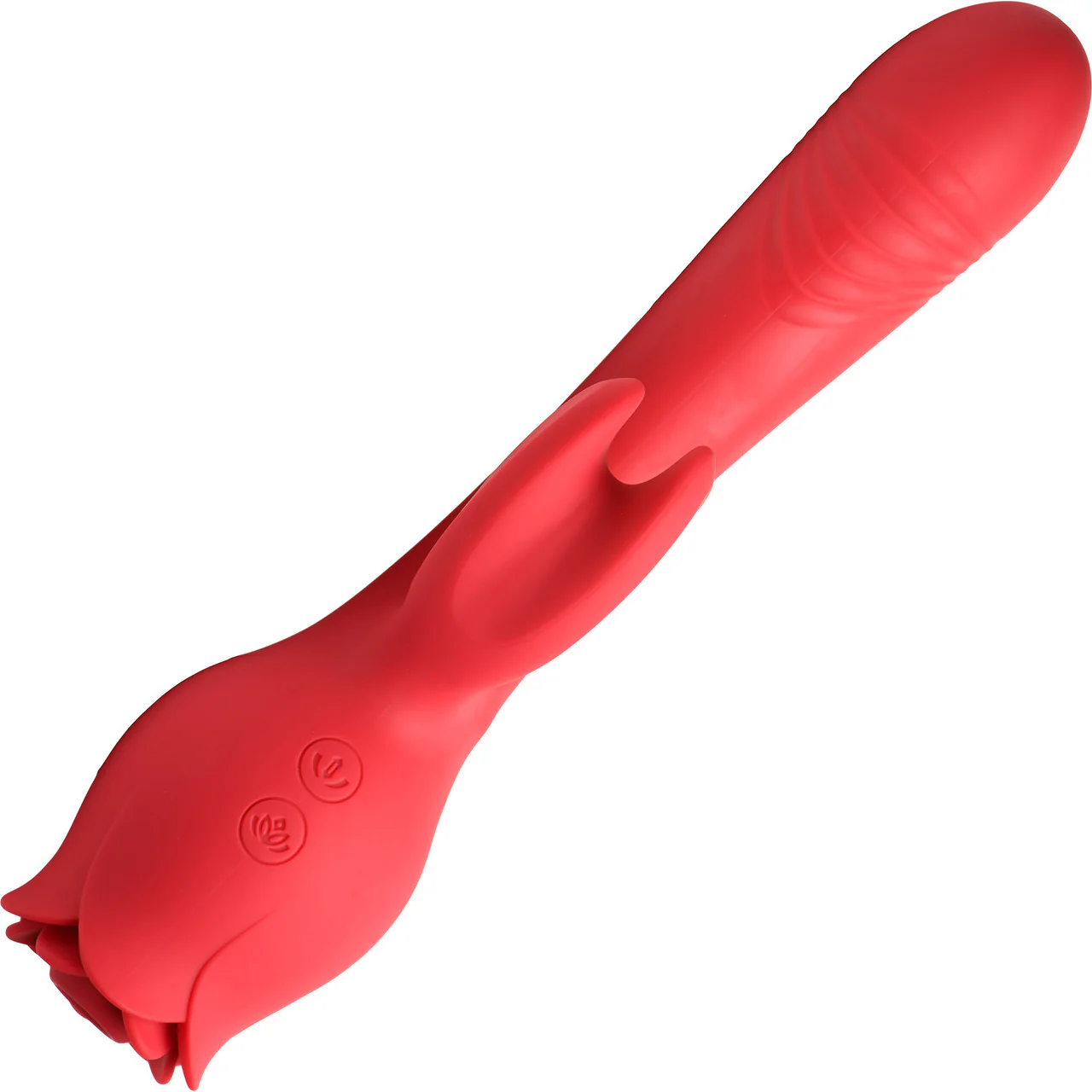 Bloomgasm Blooming Bunny Rechargeable Sucking & Thrusting Silicone Rabbit Vibrator - Image 7