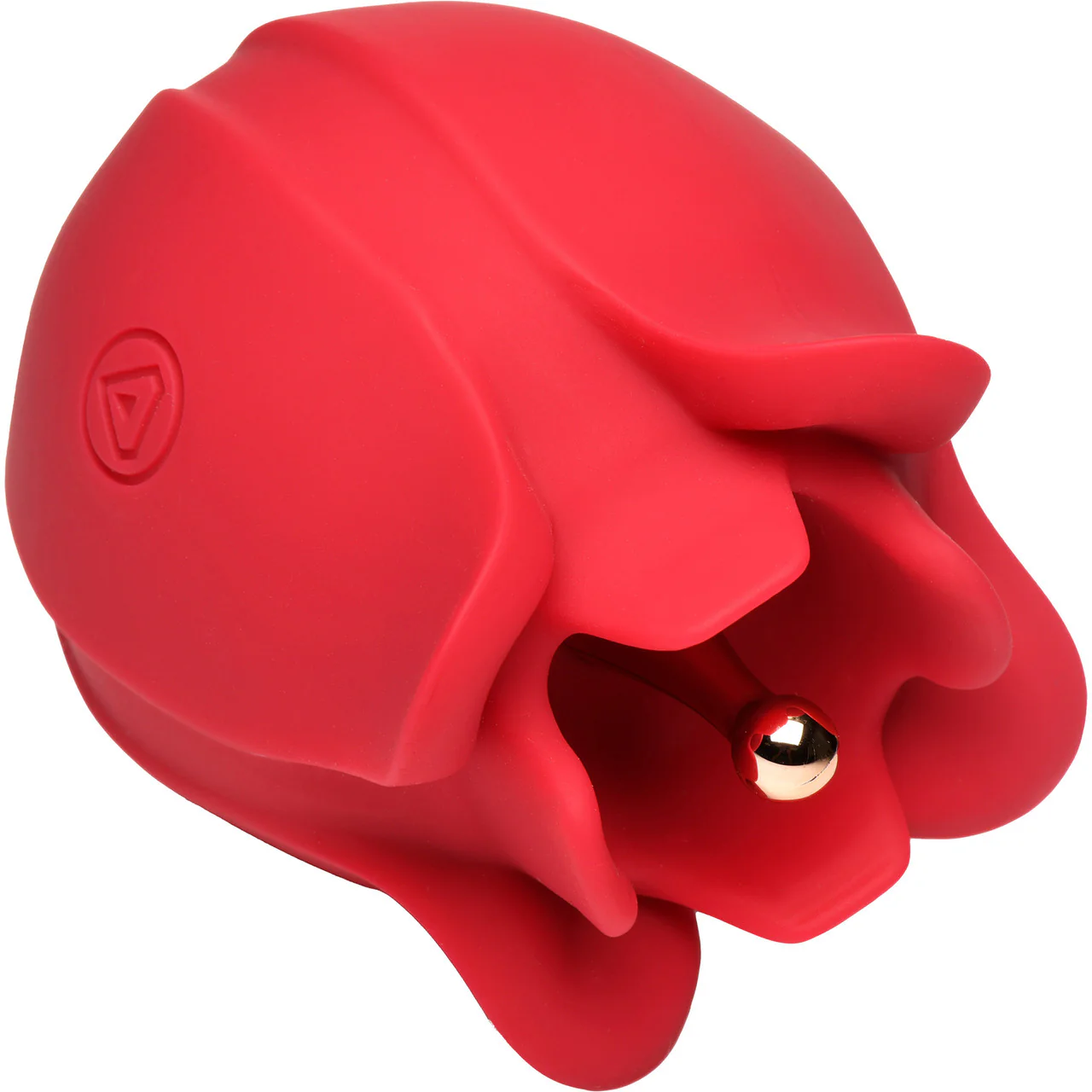 Bloomgasm Orchids Wild Vibrating Pinpoint Rose Tickler Rechargeable Silicone Clitoral Stimulator - Red - Image 2