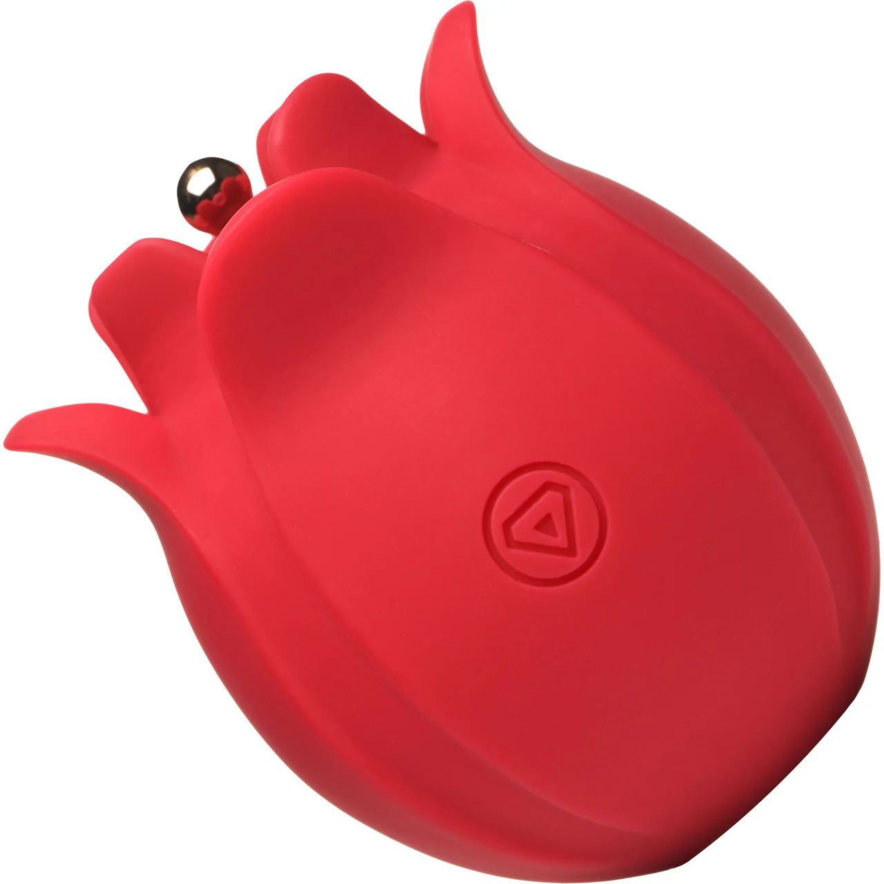 Bloomgasm Orchids Wild Vibrating Pinpoint Rose Tickler Rechargeable Silicone Clitoral Stimulator - Red - Image 5