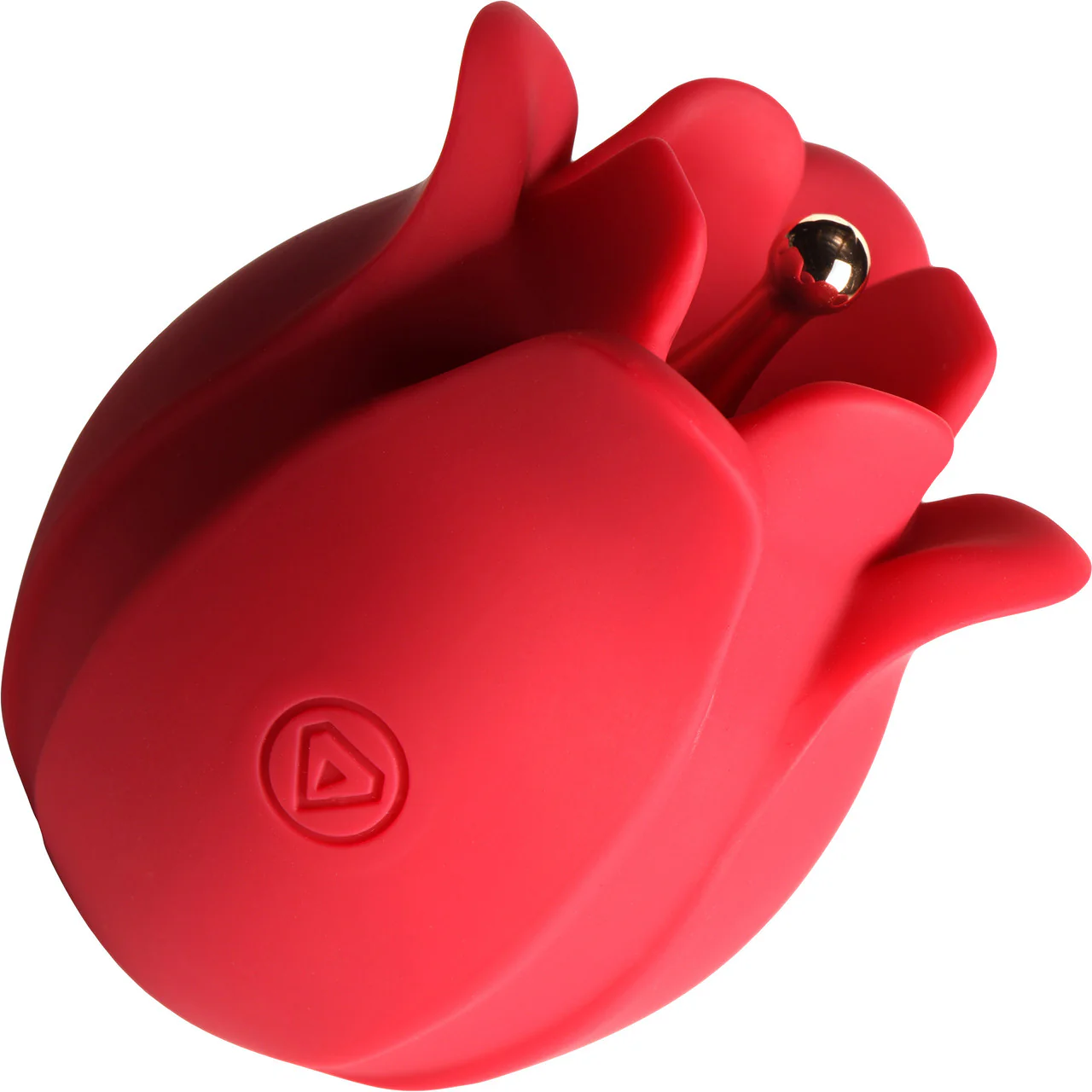 Bloomgasm Orchids Wild Vibrating Pinpoint Rose Tickler Rechargeable Silicone Clitoral Stimulator - Red - Image 6