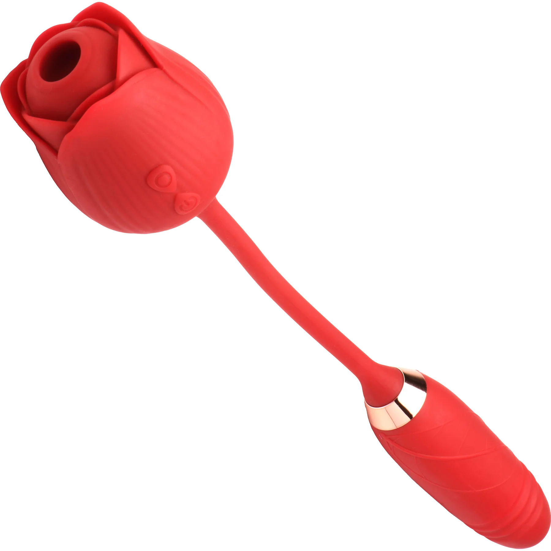 Bloomgasm Romping Rose 10X Silicone Suction Rose & Thrusting Vibrator - Image 8