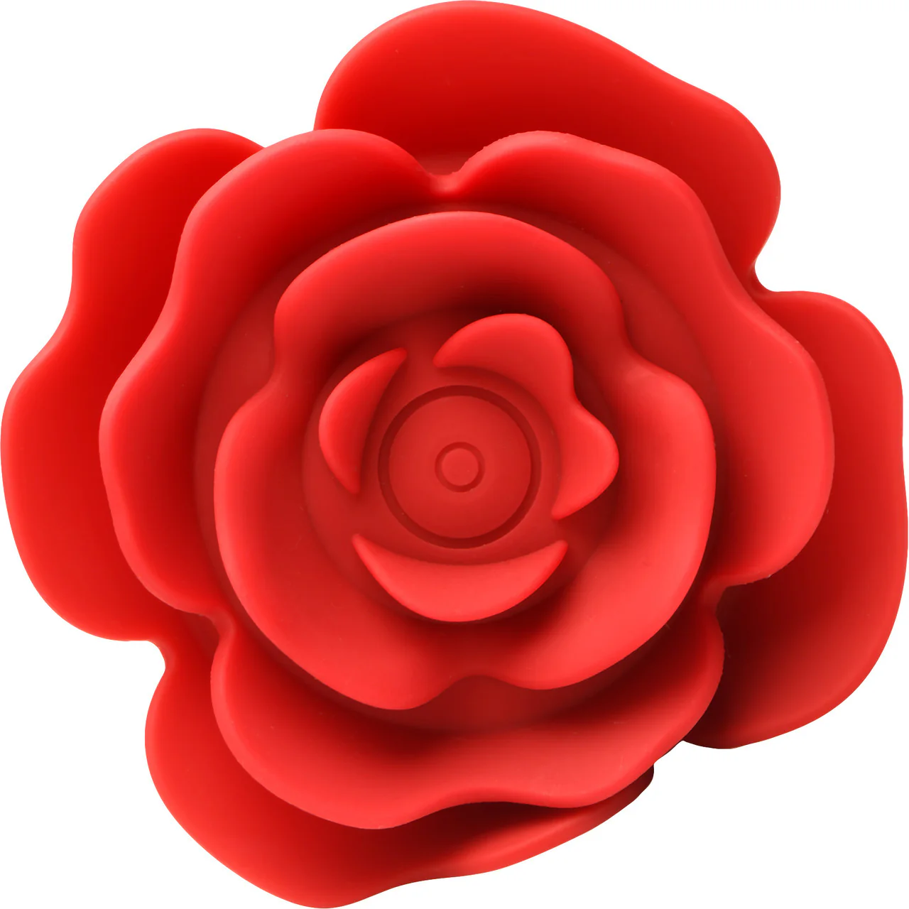 Bloomgasm Rose Twirl 10X Vibrating & Rotating Rechargeable Silicone Anal Beads - Red - Image 10